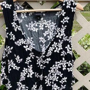 Who What Wear Floral Midi Dress